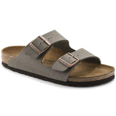 BIRKENSTOCK Arizona Birkibuc Stone at Gravity NYC